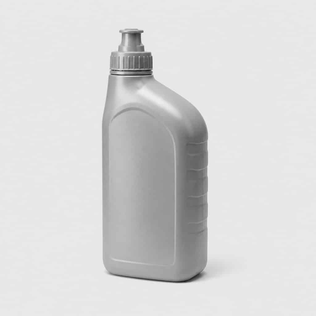 Bidon d'huile moteur basse viscosité 0W-20 d'1 litre, vue produit