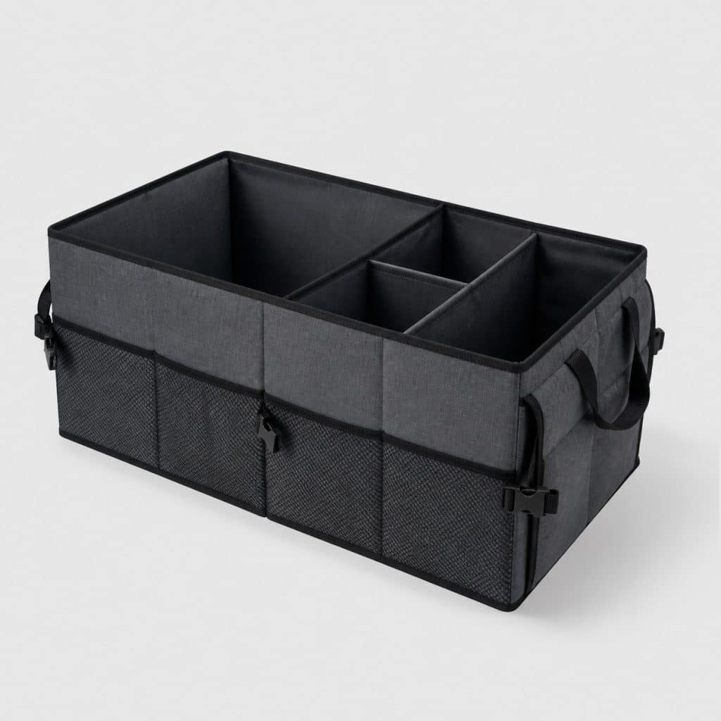 Organiseur de coffre pliable à compartiments