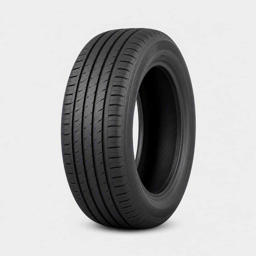 Pneu été 195/65 R15 vu de trois quarts