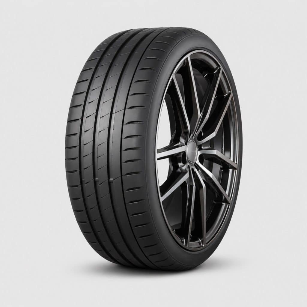 Pneu été sport 235/40 R18 vu de trois quarts